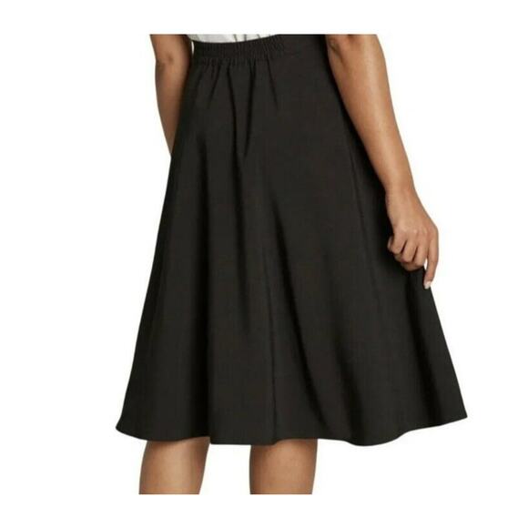 NWT Modcloth Just This Sway Midi Skirt Size 1X Work Wear Career Wear Office - Picture 3 of 11